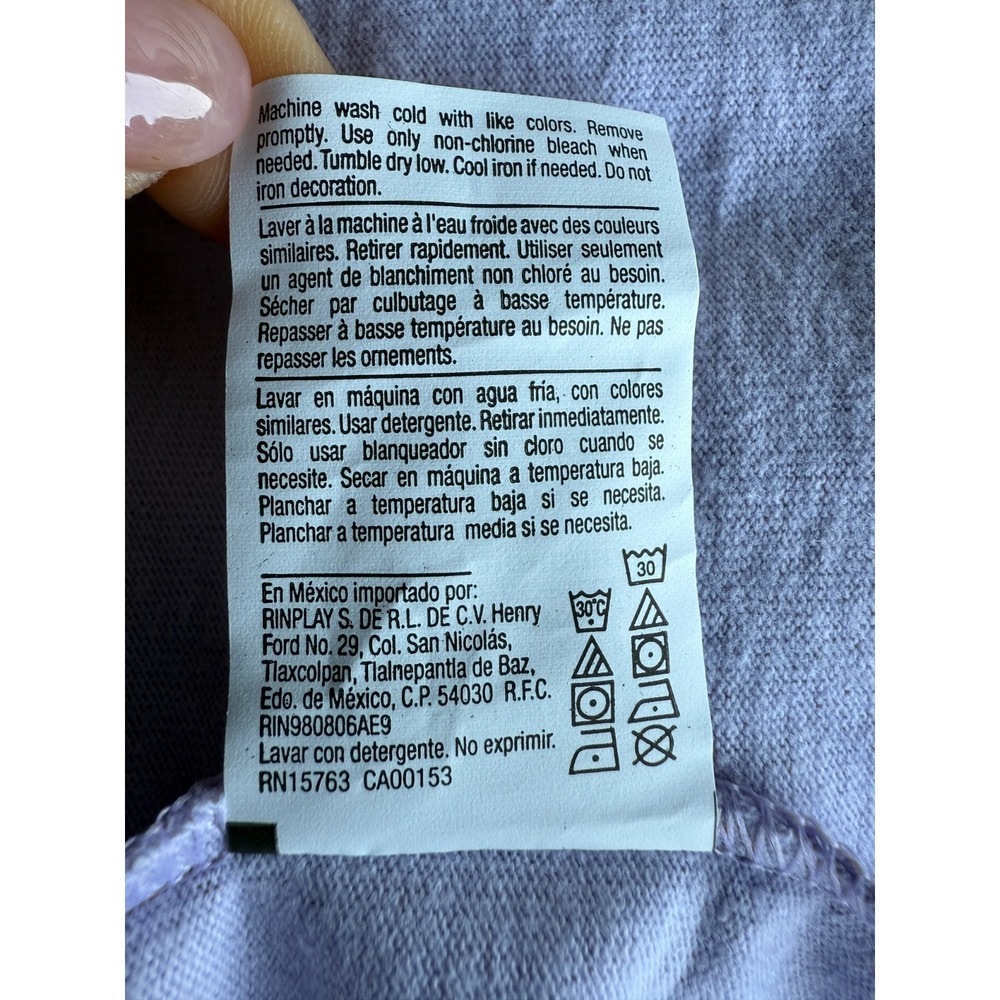 Champion Hoodie Pastel Purple Women M Rainbow Script Logo Y2K Casual Athleisure - Picture 11 of 13